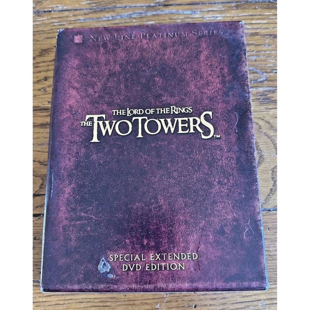 The Lord of the Rings: The Two Towers  2003, DVD 4-Disc Set, Platinum Series